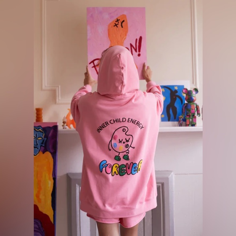 Mayfair Group Inner Child Energy Zip Up Hoodie